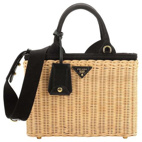 prada rattan bags|prada discontinued bags.